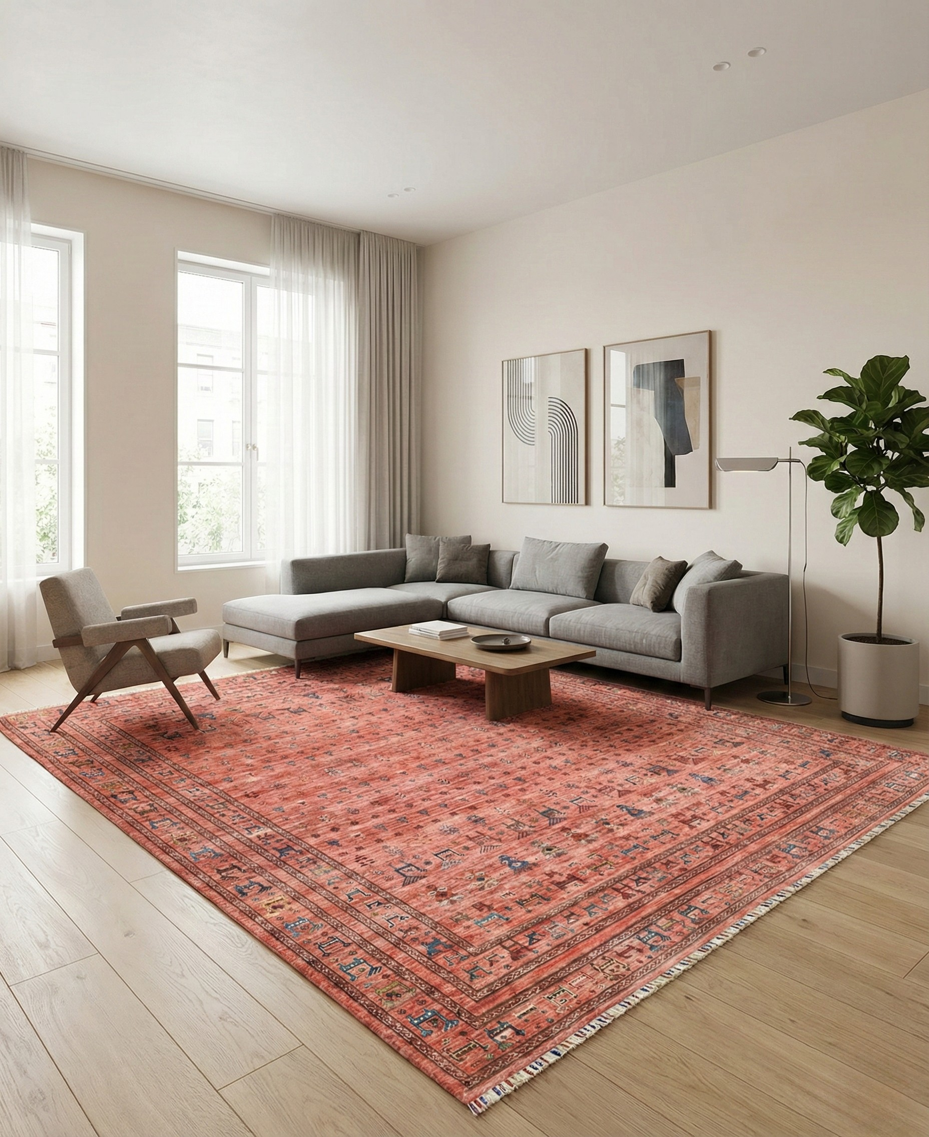 Come abbinare tappeti e pavimenti: guida per legno, gres, marmo