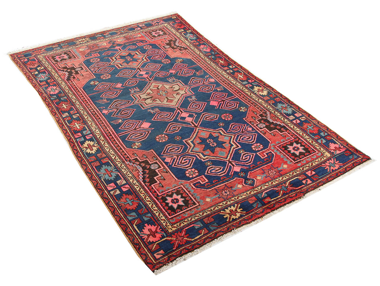 Authentic Antique Persian Malayer Rug | Hand-Knotted 195x125cm