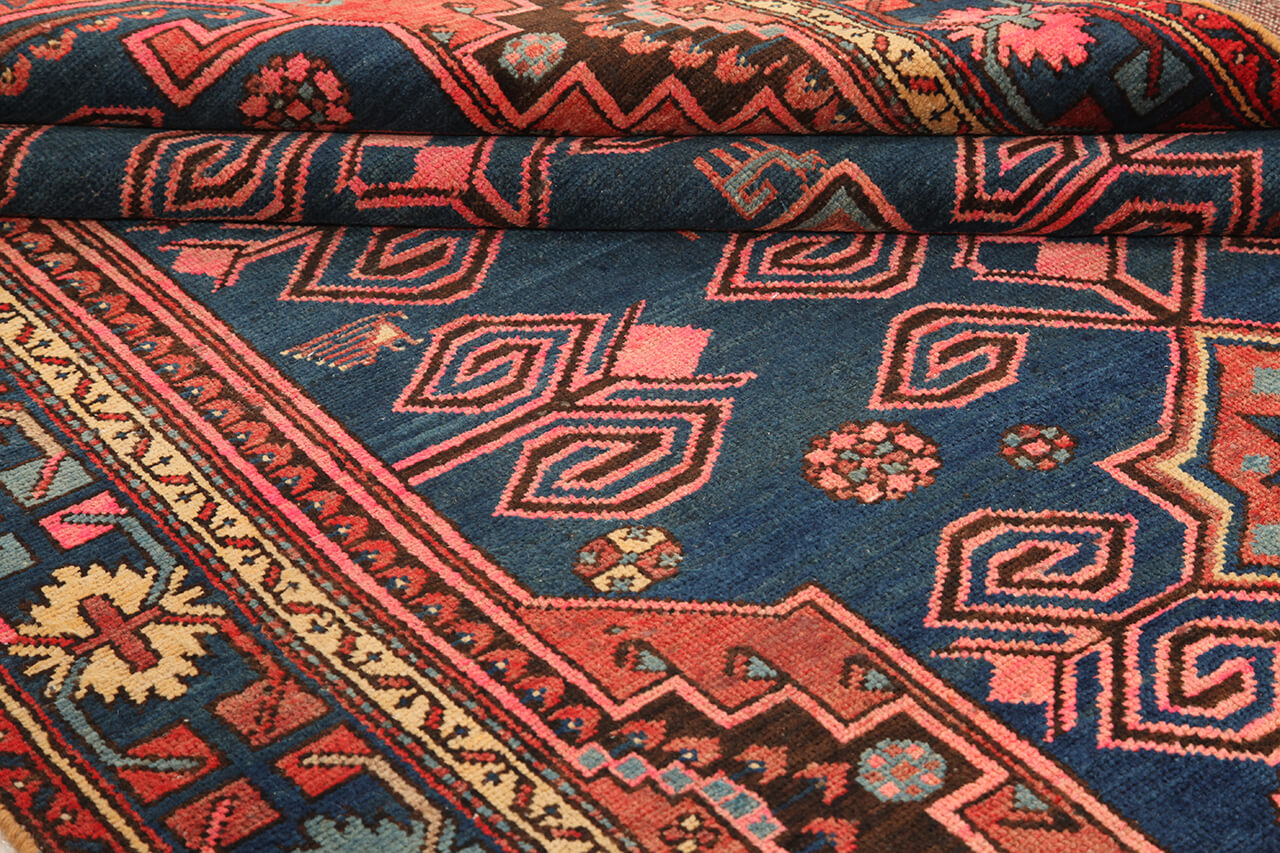 Authentic Antique Persian Malayer Rug | Hand-Knotted 195x125cm