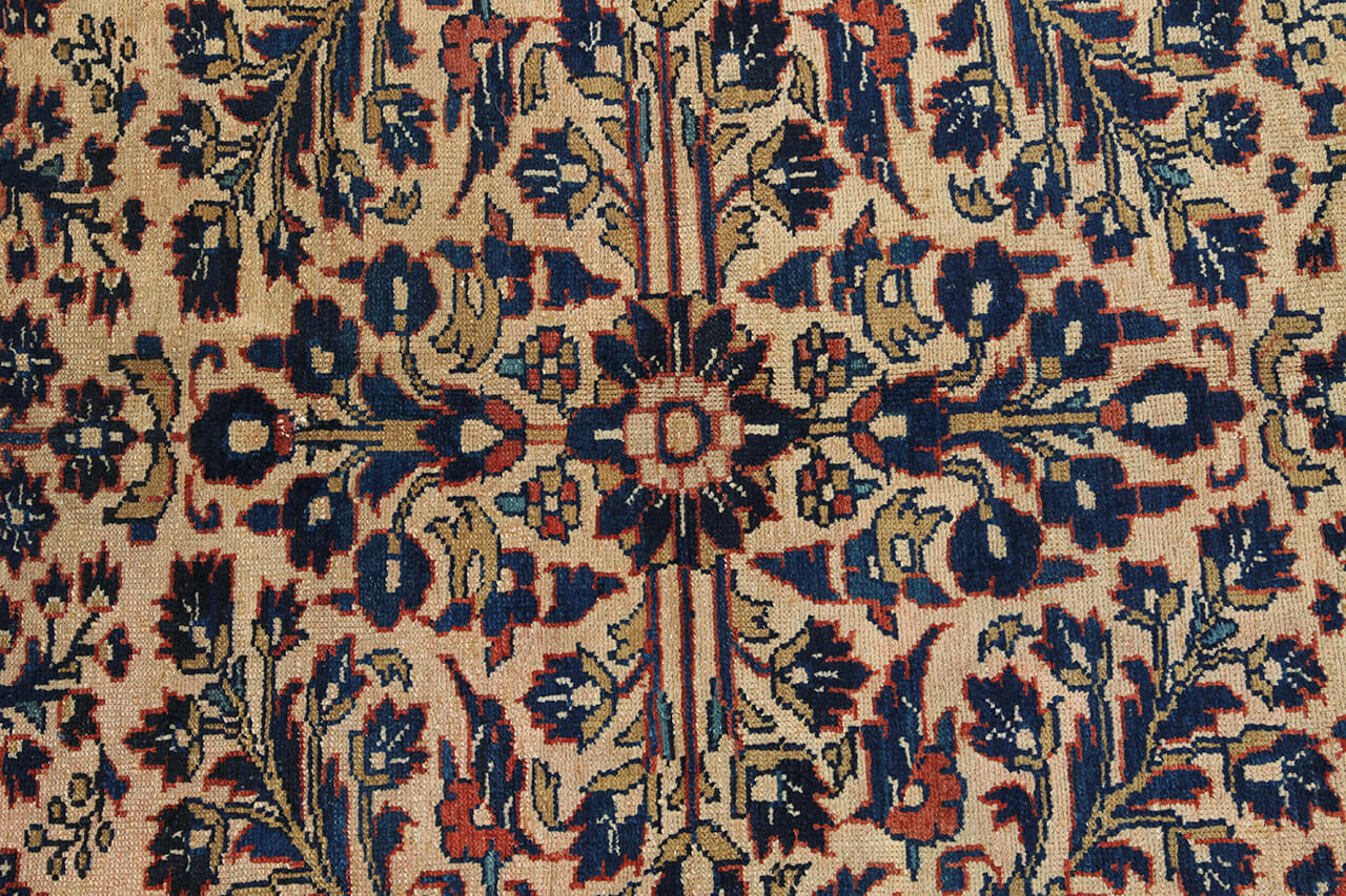 Tappeto Lillian Antico Persiano Autentico | Annodato a Mano 186x148cm