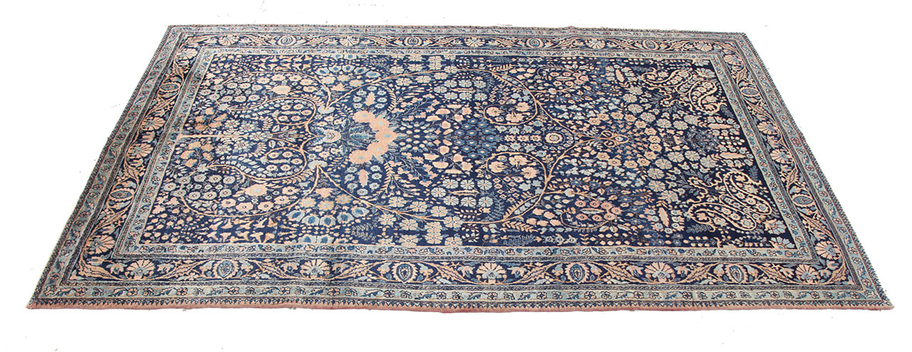 Authentic Antique Persian Kerman Rug | Hand-Knotted 219x137cm