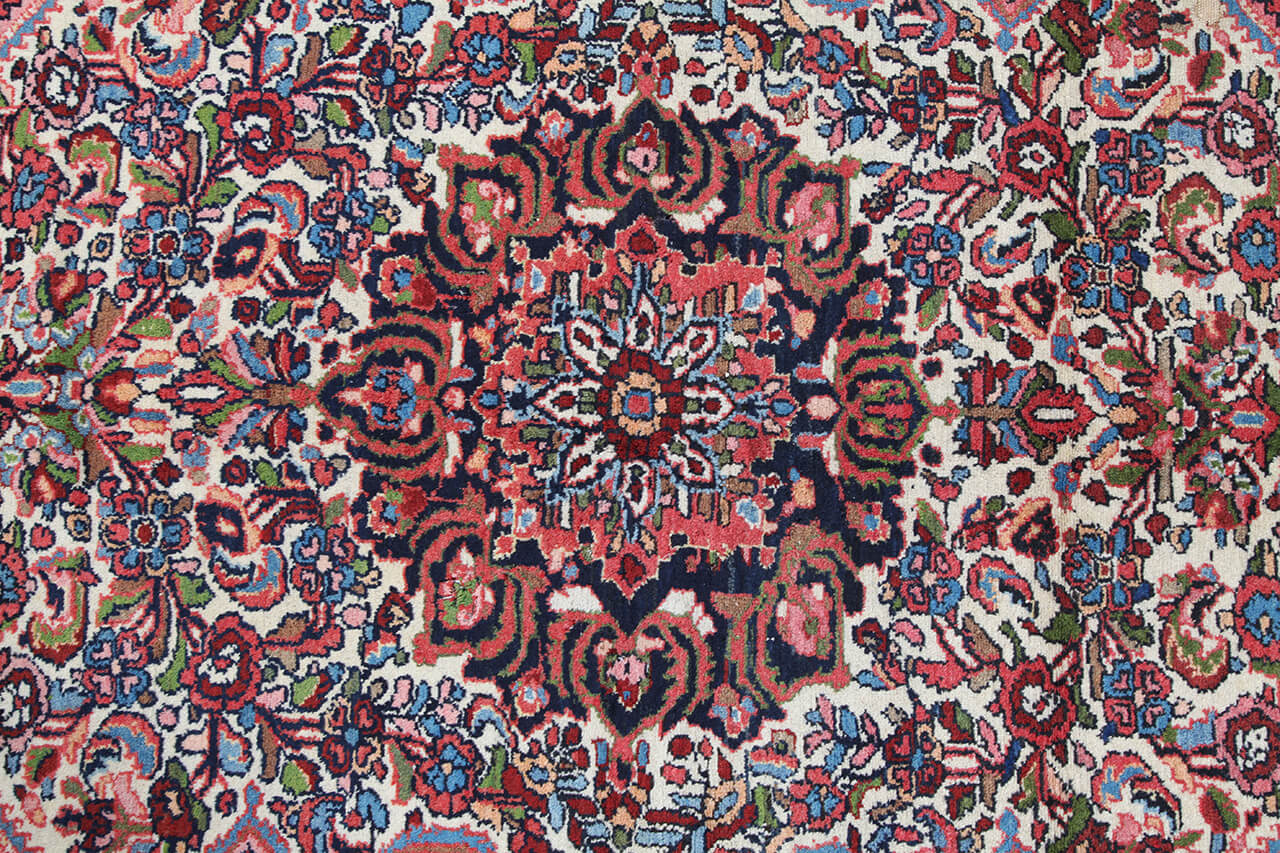 Tappeto Lillian Antico Persiano Autentico | Annodato a Mano 200x140cm