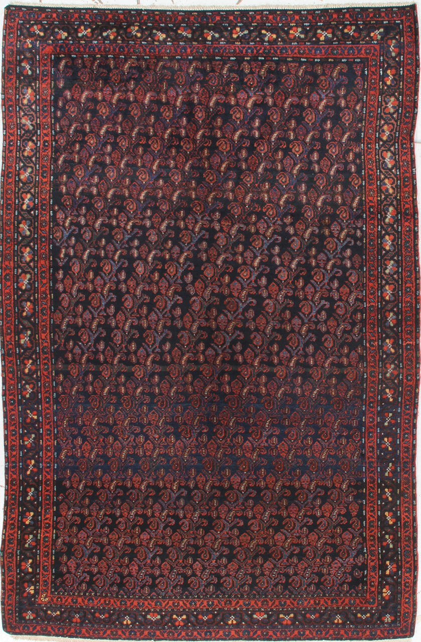 Authentic Antique Persian Malayer Rug | Hand-Knotted 268x174cm