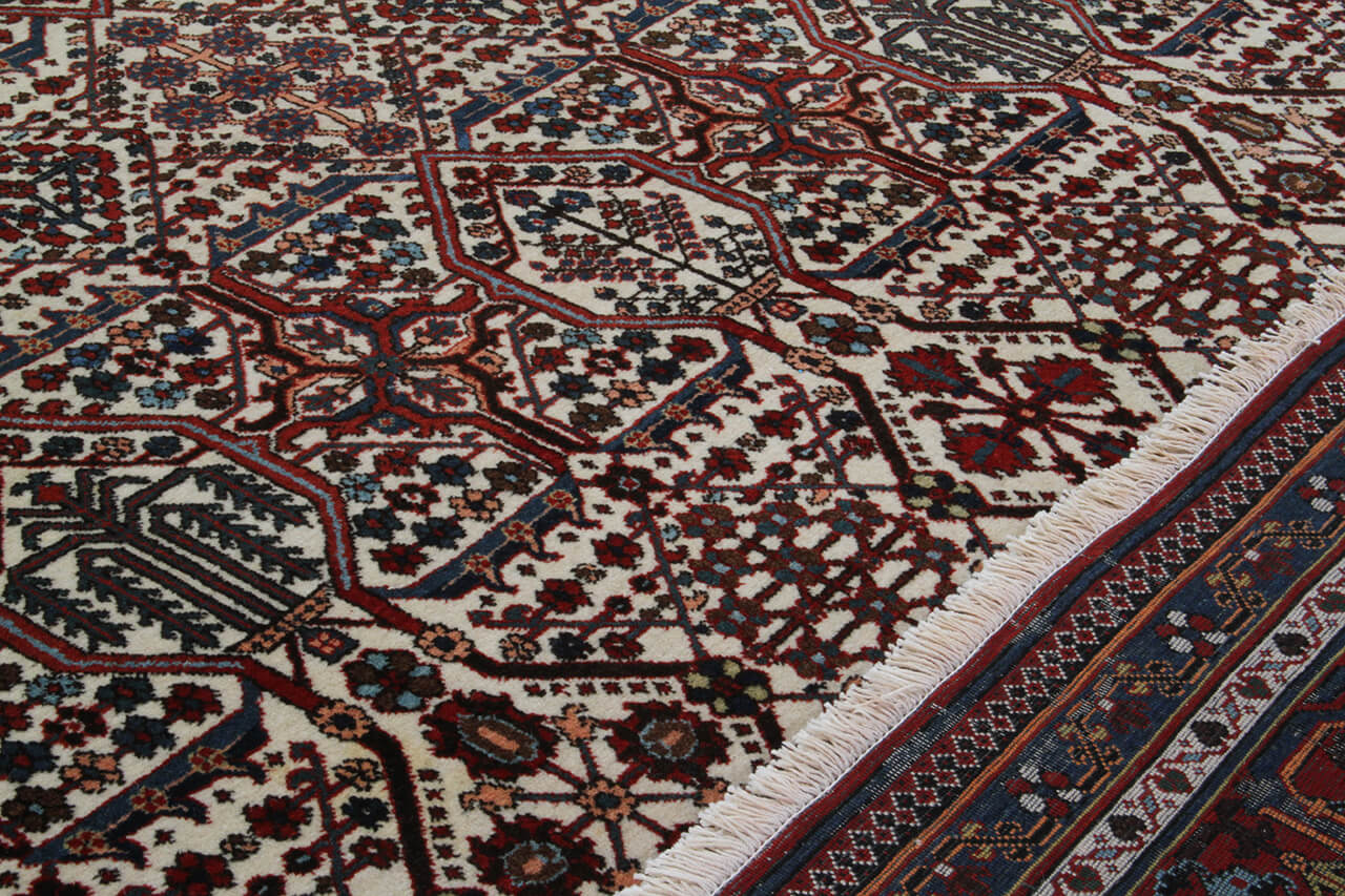 Authentic Antique Persian Meime Rug | Hand-Knotted 343x258cm
