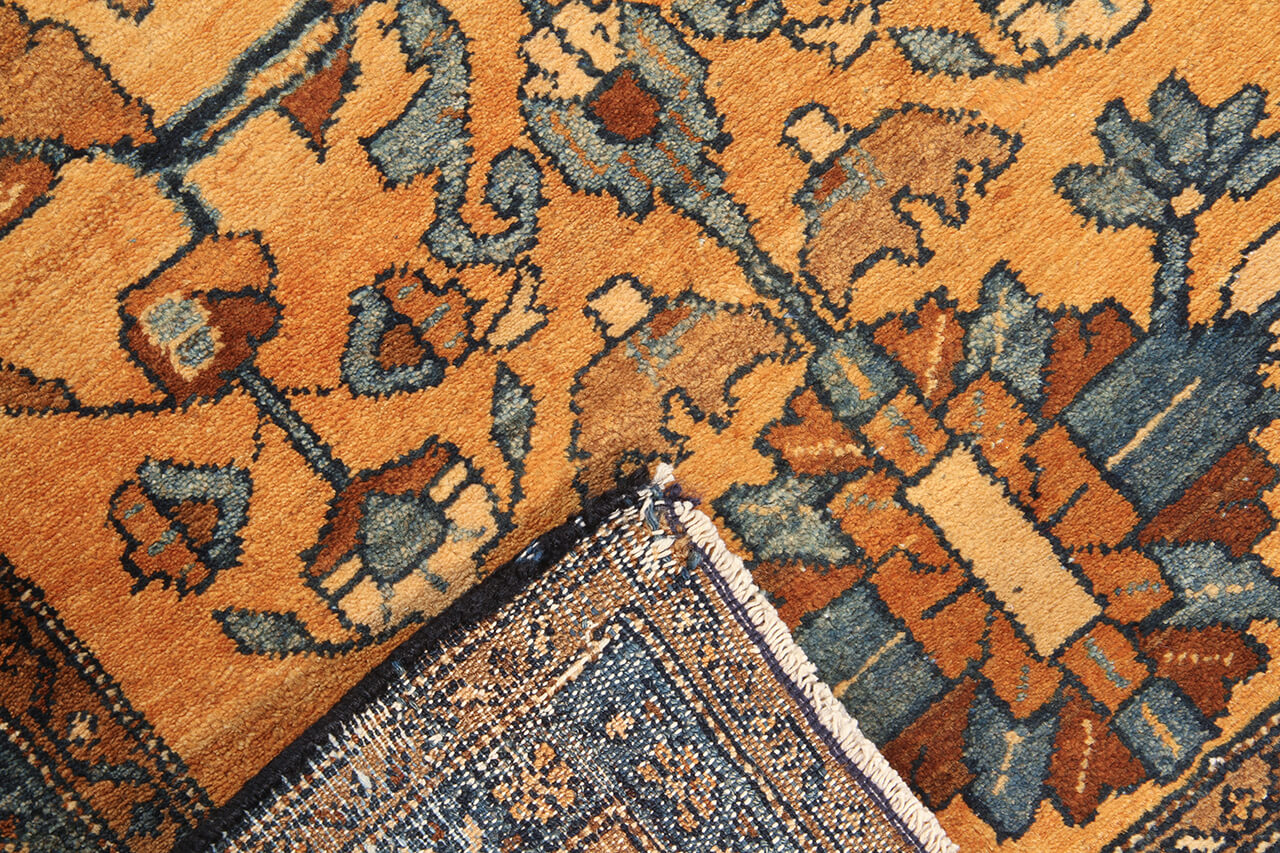 Authentic Antique Persian Lillian Rug | Hand-Knotted 326x82cm