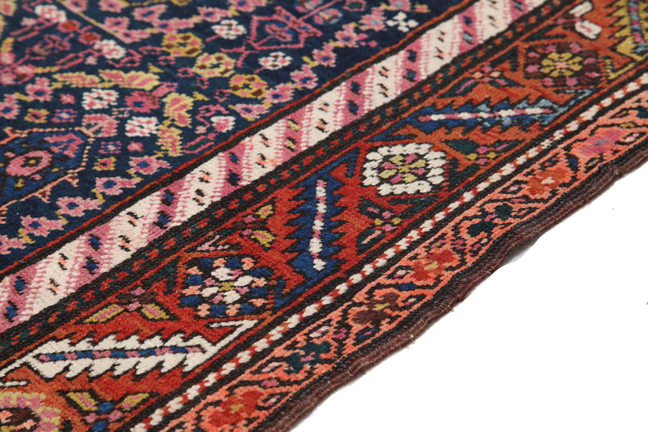 Authentic Antique Persian Malayer Rug | Hand-Knotted 365x125cm