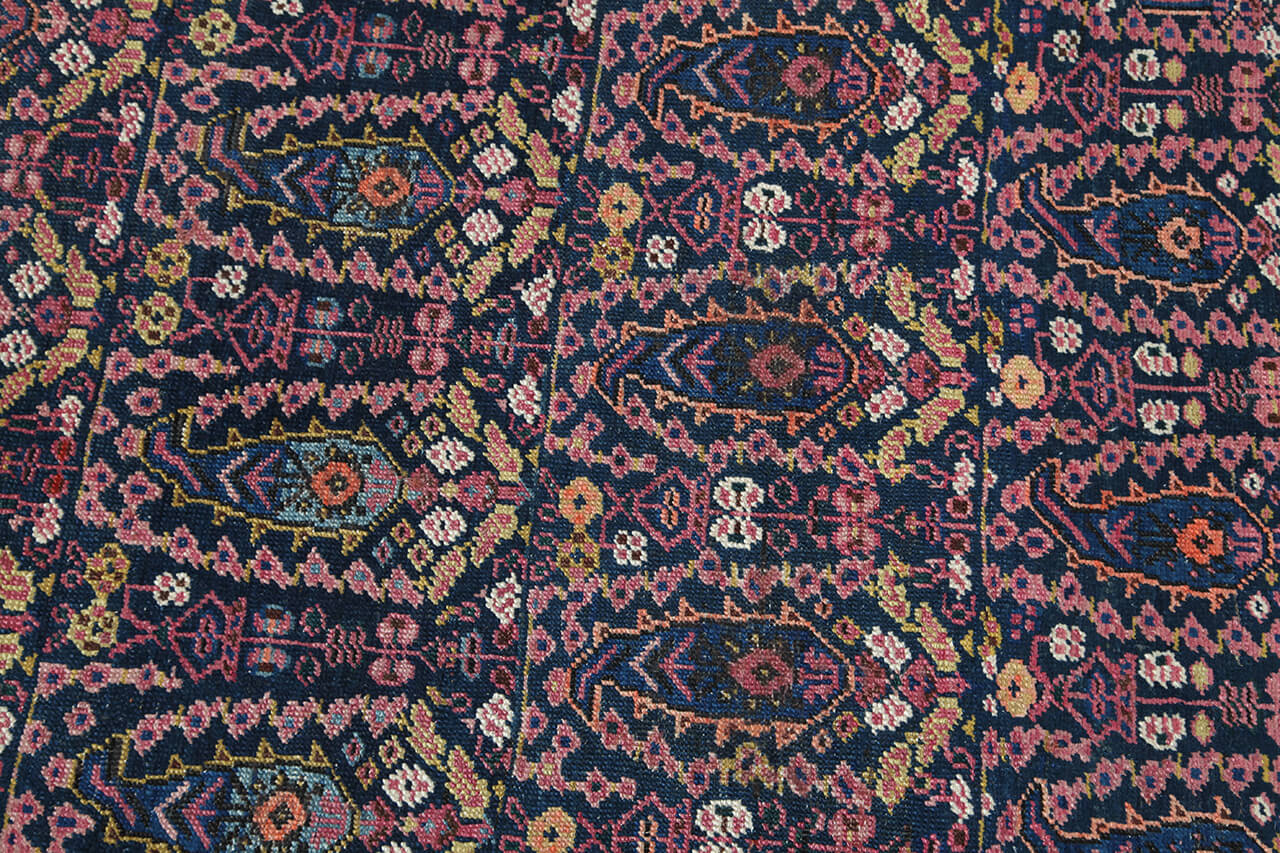 Authentic Antique Persian Malayer Rug | Hand-Knotted 365x125cm