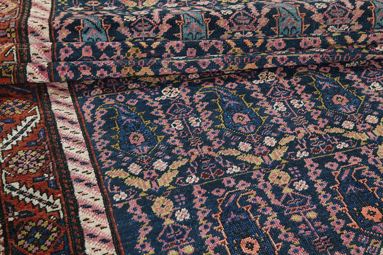 Authentic Antique Persian Malayer Rug | Hand-Knotted 365x125cm