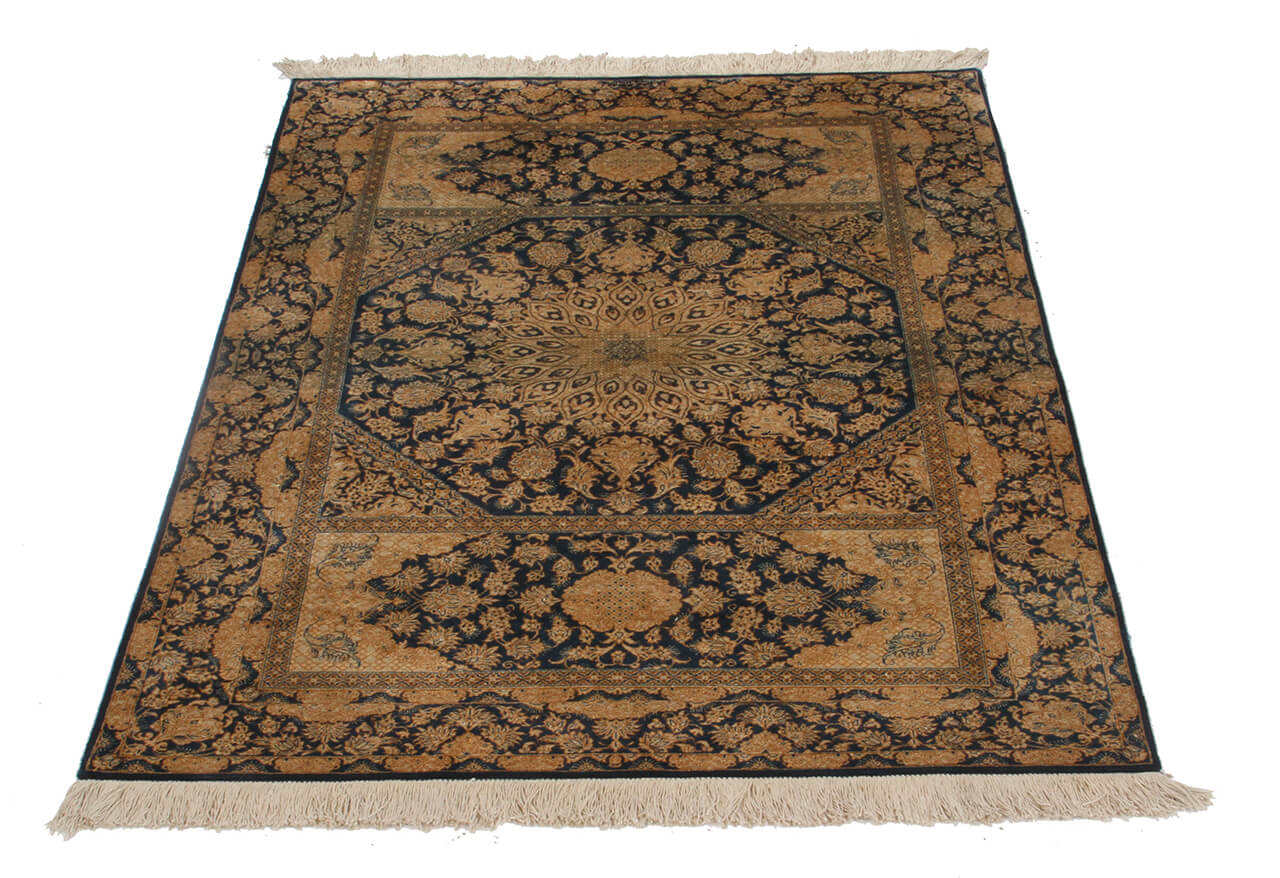 Tappeto Persiano QUM in seta 148x100cm