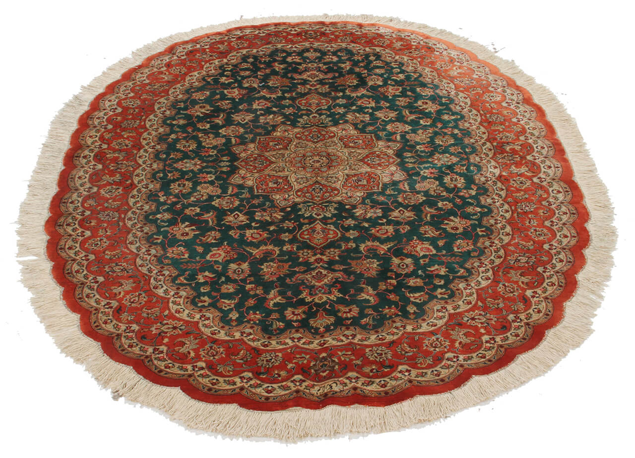 Persian Qum Silk Rug 204_138 cm
