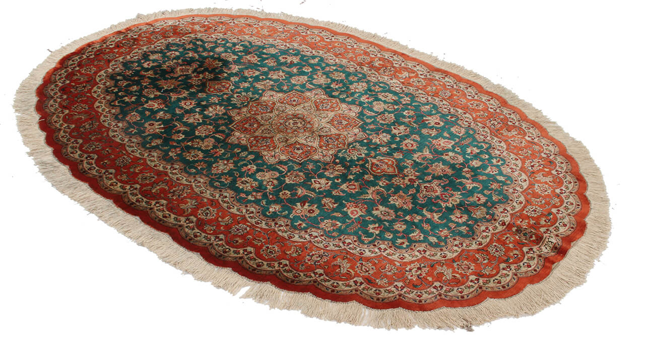 Persian Qum Silk Rug 204_138 cm