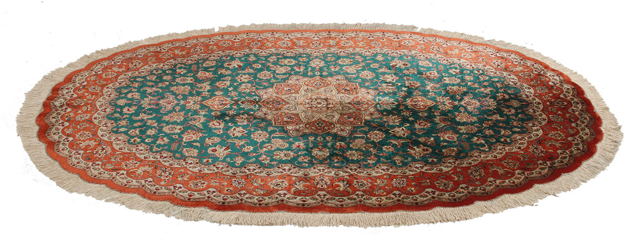 Persian Qum Silk Rug 204_138 cm