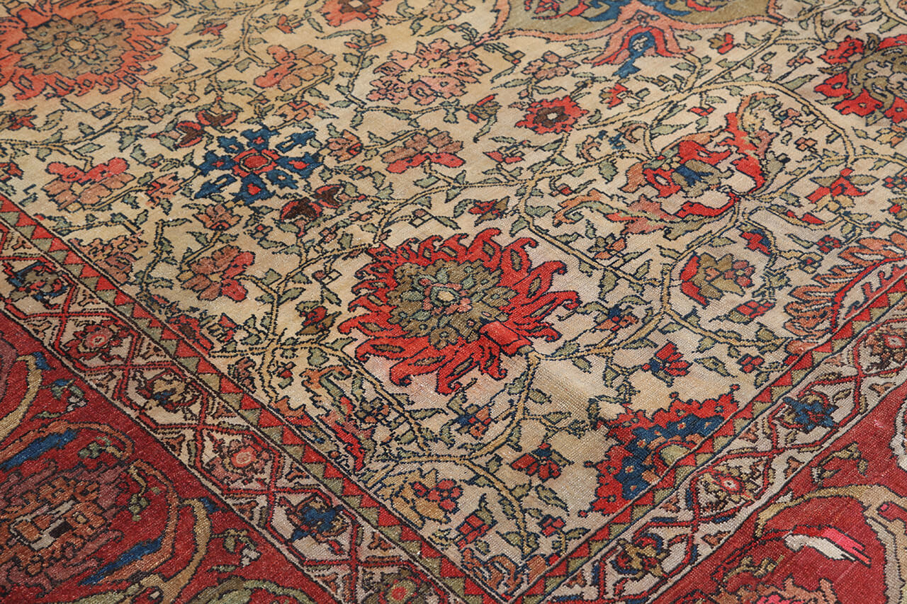 Tappeto Farahan Antico Persiano Autentico | Annodato a Mano 581x307cm