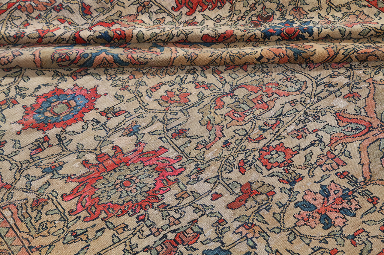 Tappeto Farahan Antico Persiano Autentico | Annodato a Mano 581x307cm