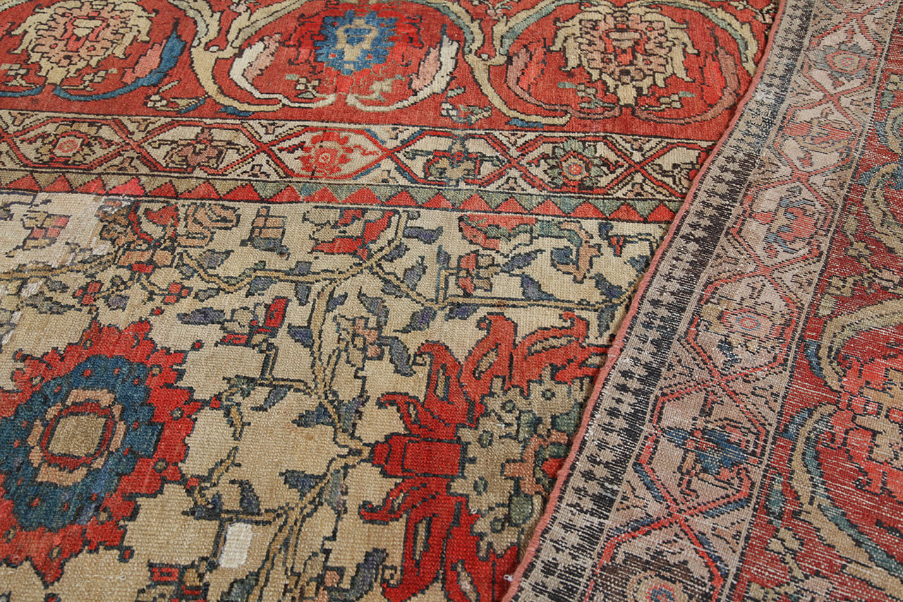 Tappeto Farahan Antico Persiano Autentico | Annodato a Mano 581x307cm