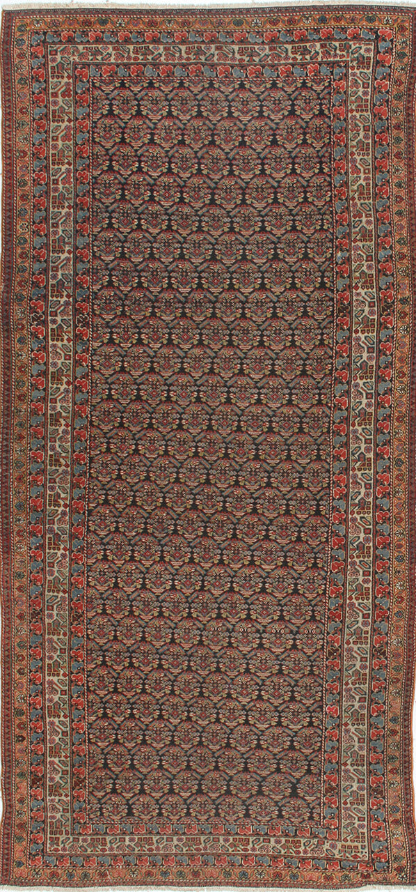 Tappeto Malayer Antico Persiano Autentico | Annodato a Mano 322x140cm