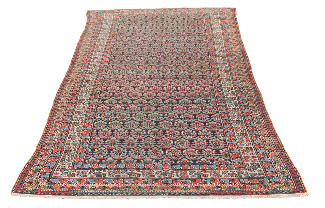 Tappeto Malayer Antico Persiano Autentico | Annodato a Mano 322x140cm