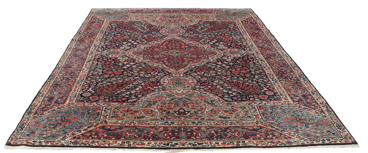 Authentic Antique Persian Kerman Rug | Hand-Knotted 342x242cm
