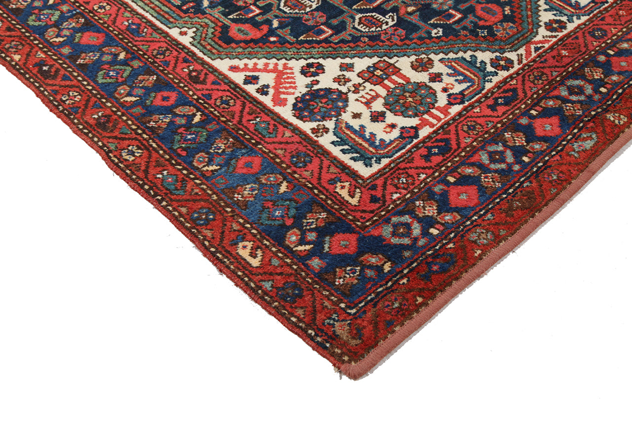 Authentic Antique Persian Malayer Rug | Hand-Knotted 210x132cm