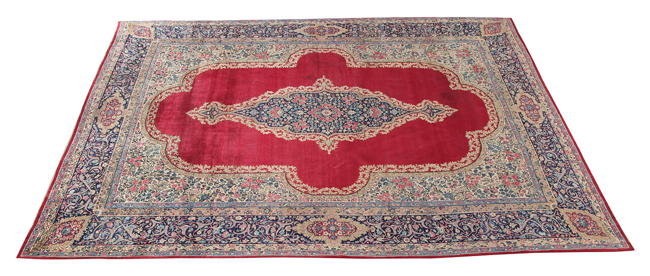 Authentic Antique Persian Kerman Rug | Hand-Knotted 400x300cm