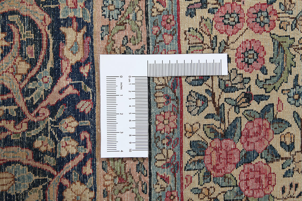 Tappeto Kerman Antico Persiano Autentico | Annodato a Mano 400x300cm