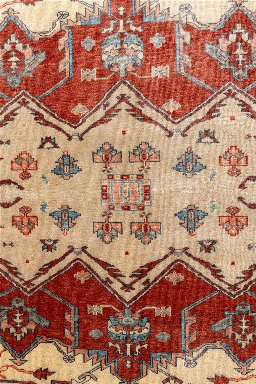 Tappeto Orientale Serapi in Lana - Fatto a mano 231x210cm