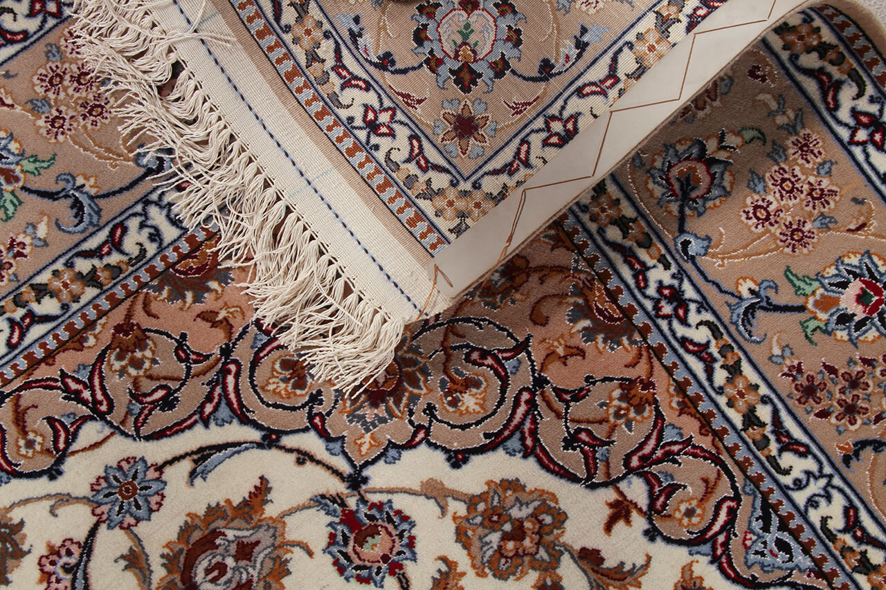 Persian Isfahan Silk & Wool Rug 230_160 cm