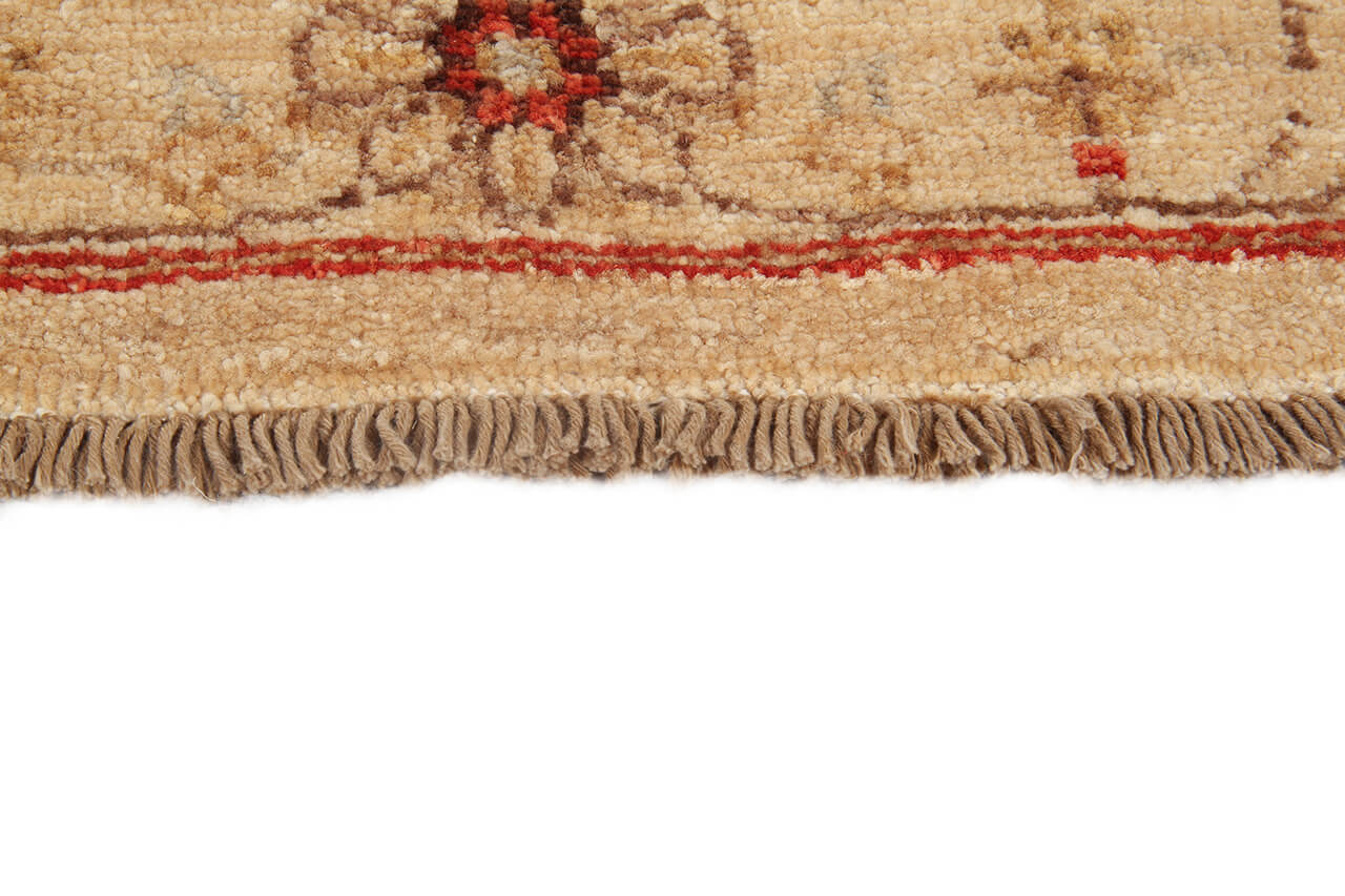 Ziegler wool runner rug, handmade, 321x86cm