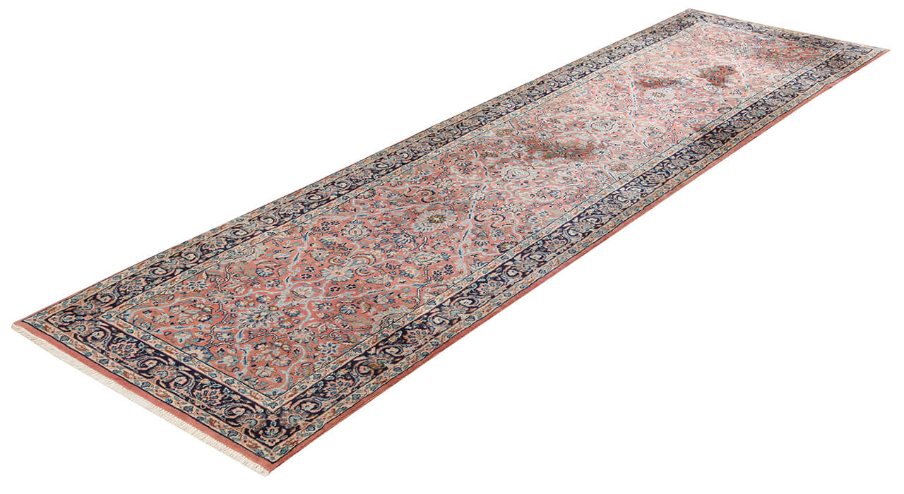 Authentic Antique Persian Kerman Rug | Hand-Knotted 391x99cm