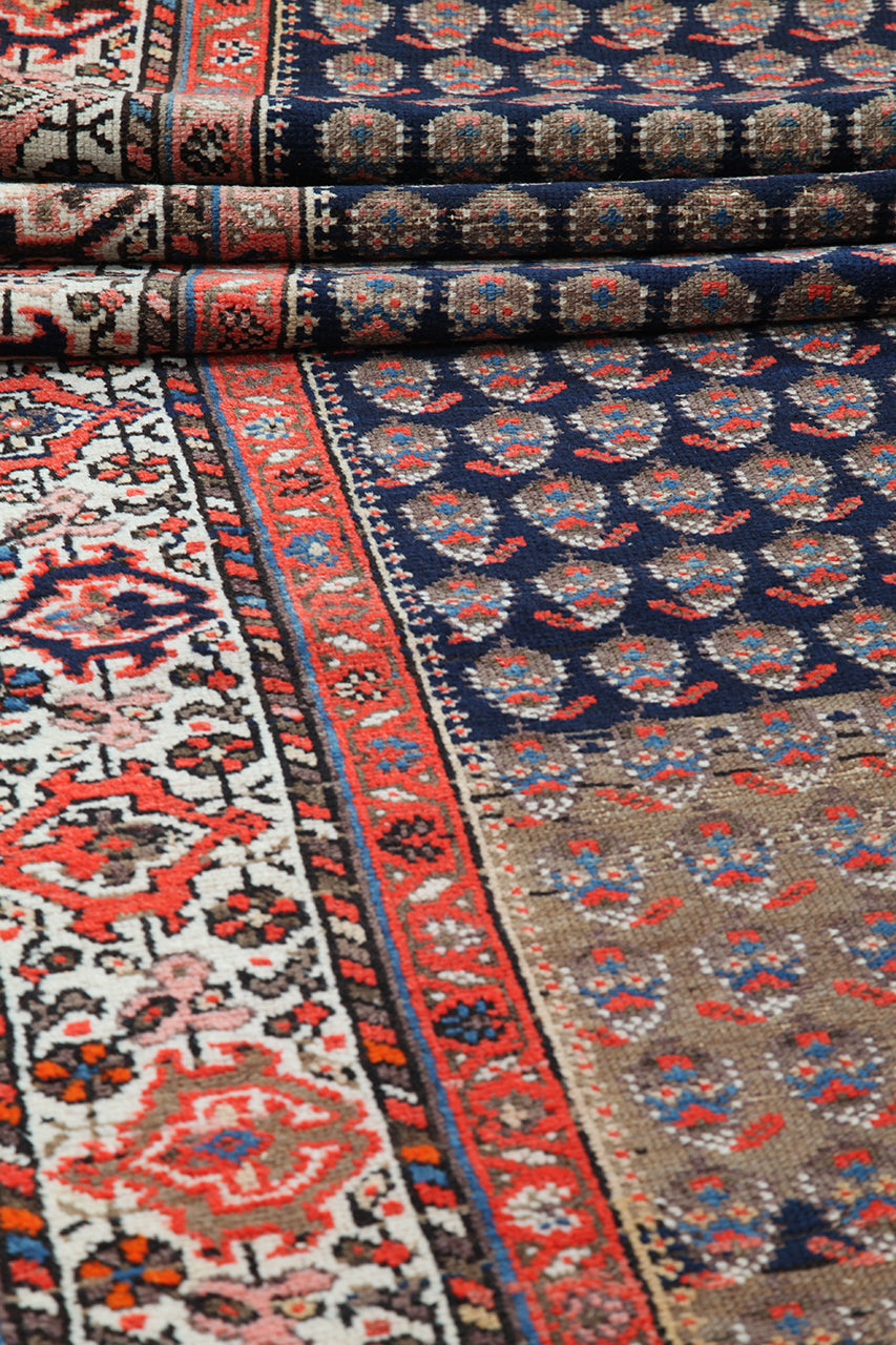 Authentic Antique Persian Malayer Rug | Hand-Knotted 521x103cm