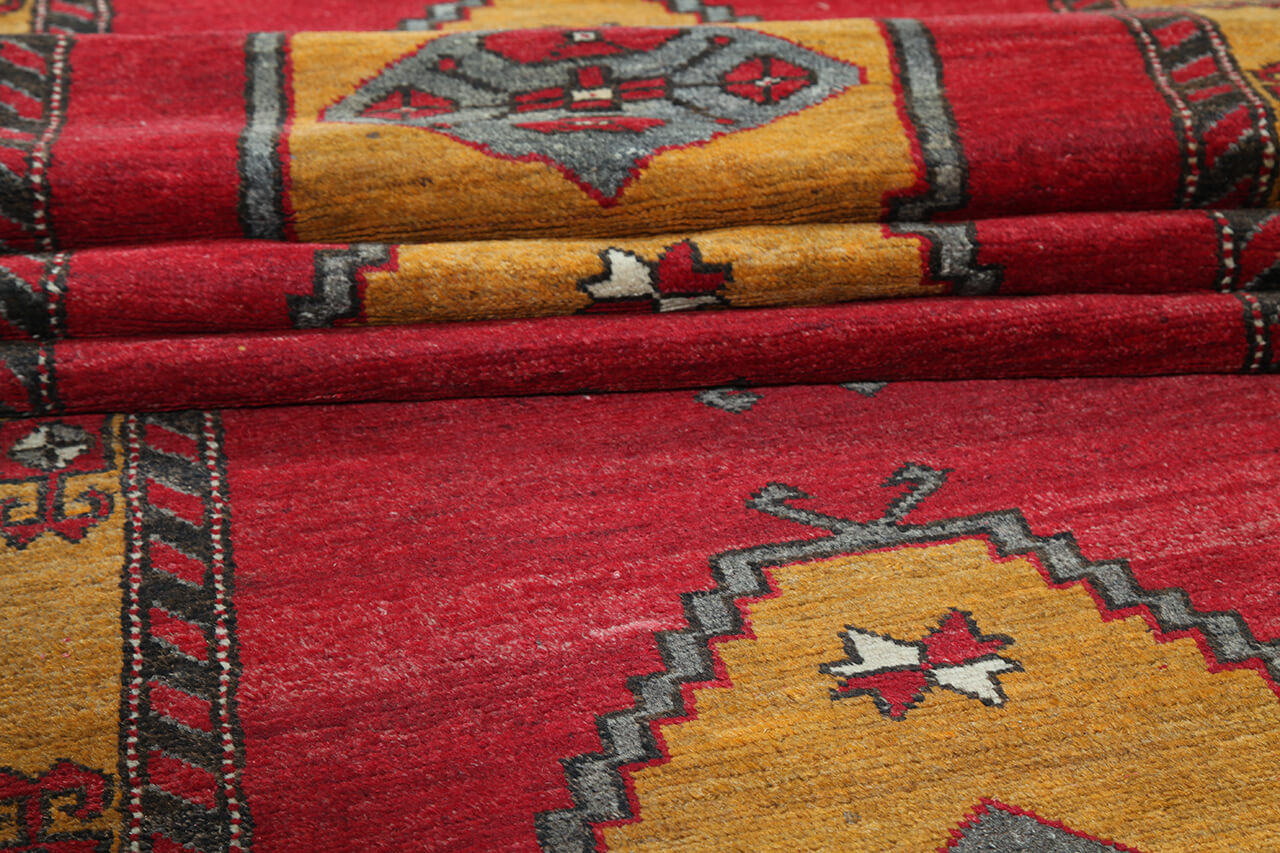 Authentic Antique Anatolian Rug | Hand-Knotted 398x84cm