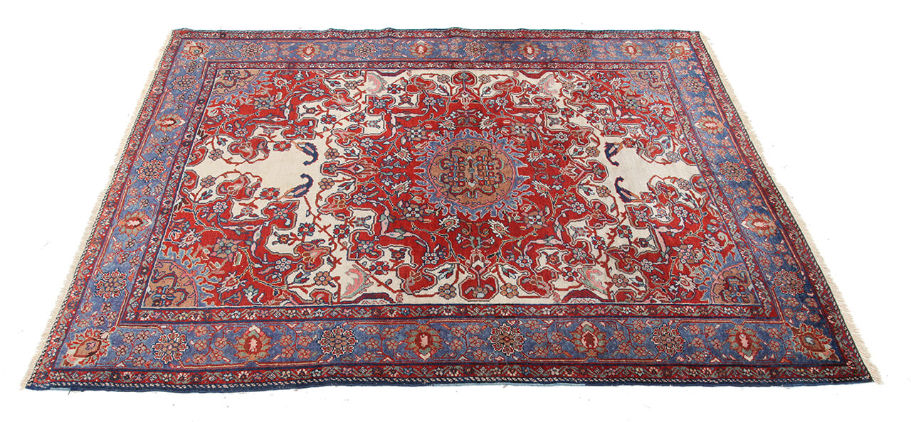 Tappeto Malayer Antico Persiano Autentico | Annodato a Mano 181x141cm