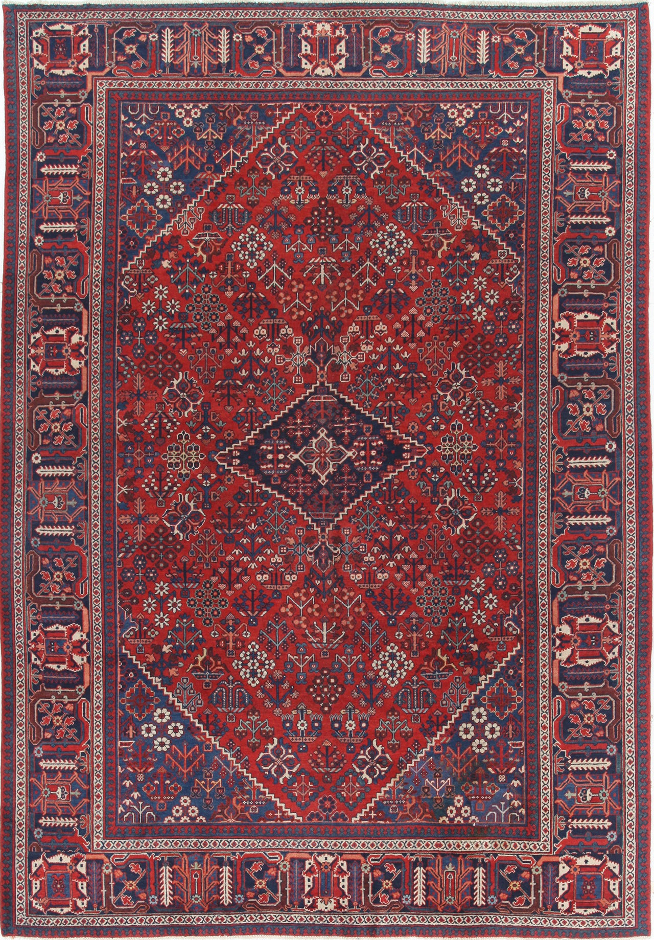 Authentic Antique Persian Meime Rug | Hand-Knotted 330x223cm