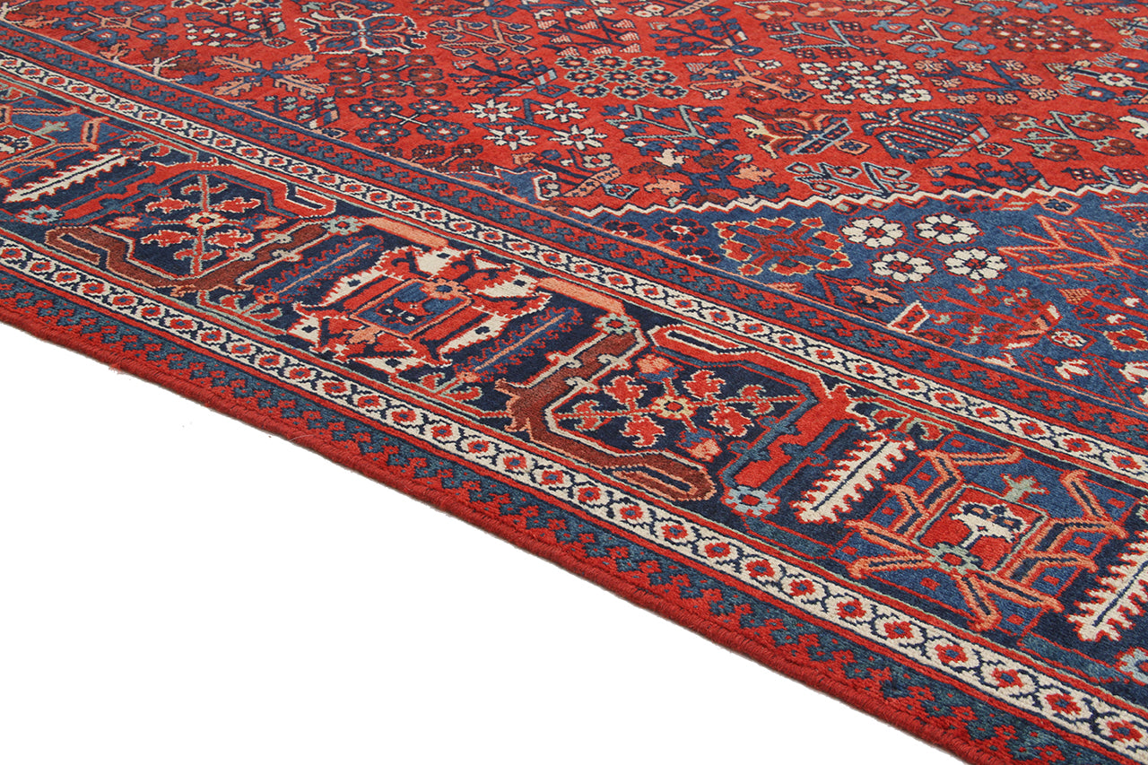 Authentic Antique Persian Meime Rug | Hand-Knotted 330x223cm