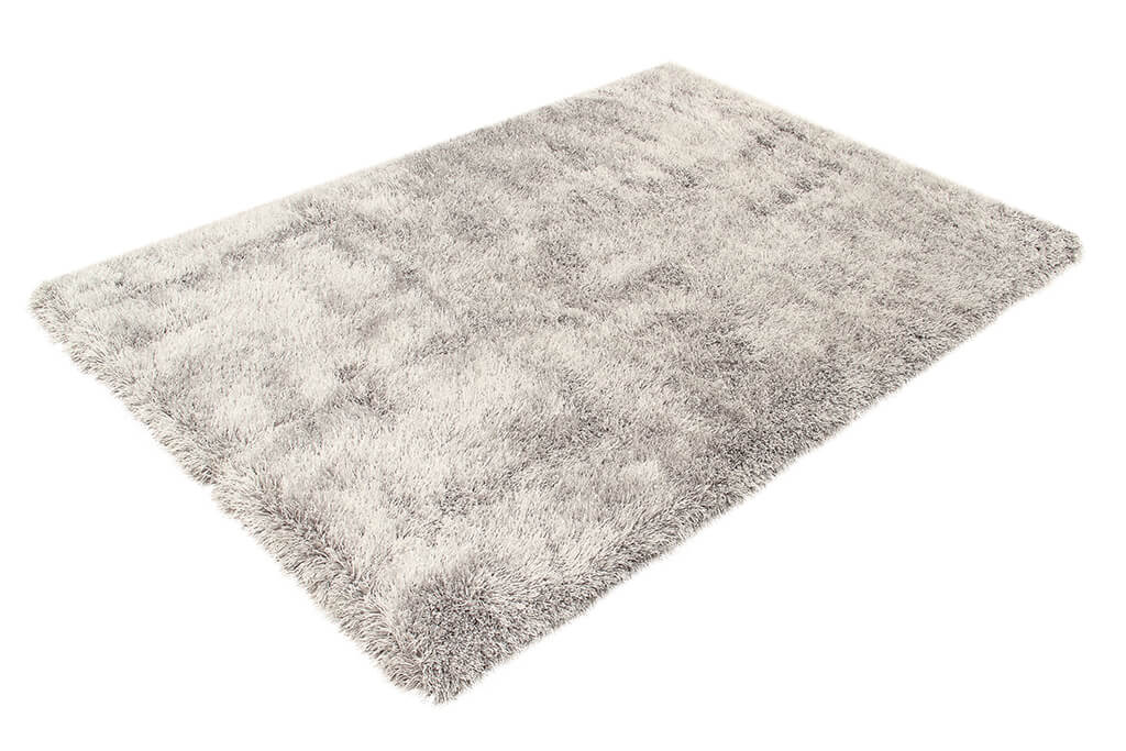 Tappeto Shaggy Enzo Blu ghiaccio - Morbido e Resistente