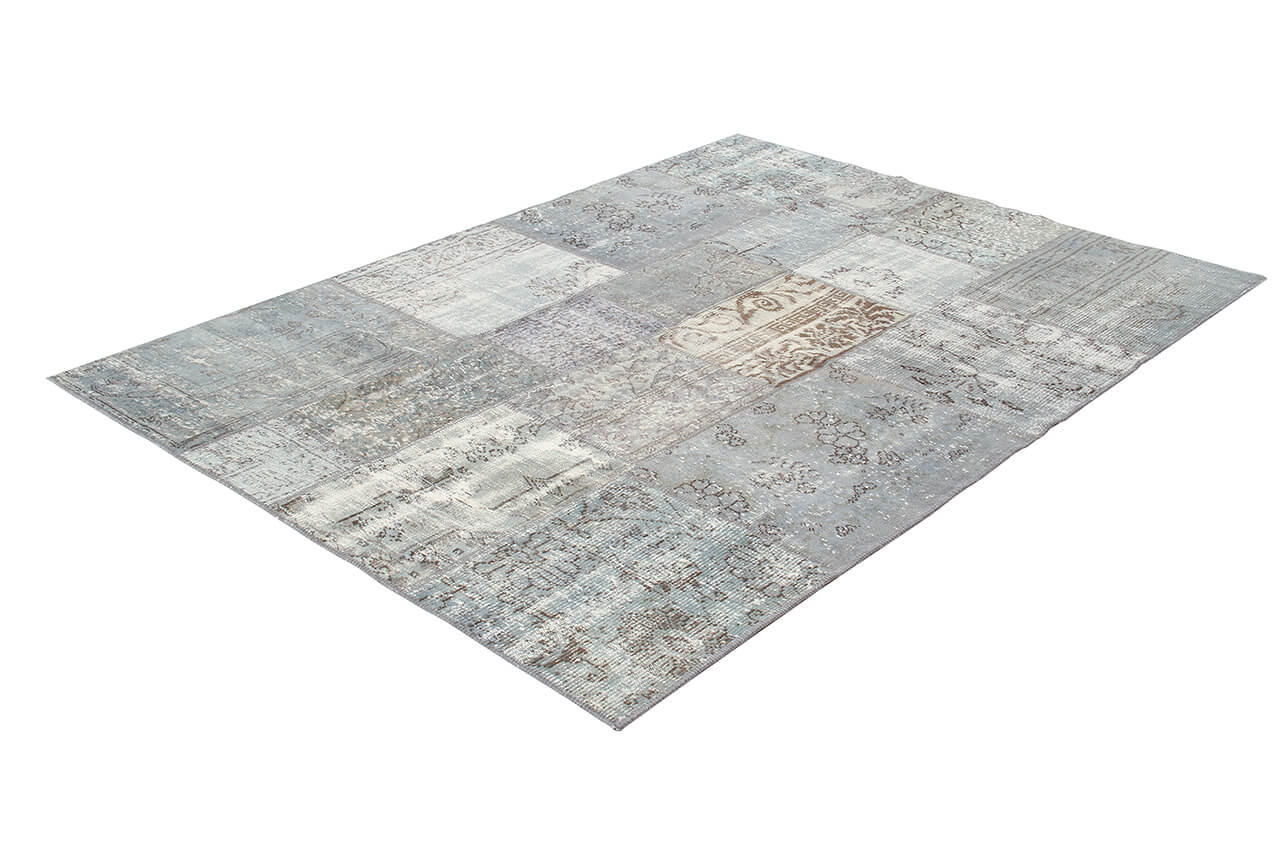PATCHWORK MINT GREY