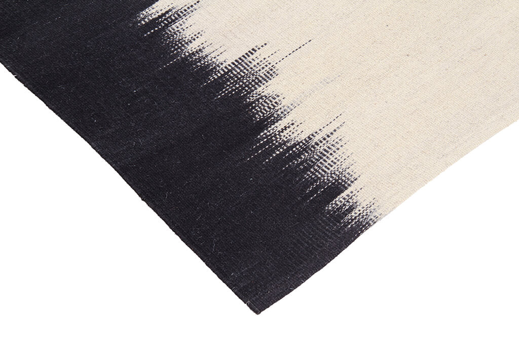 KILIM IKAT BLACK IVORY