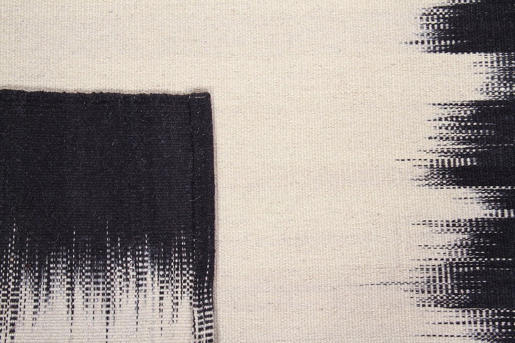 KILIM IKAT BLACK IVORY