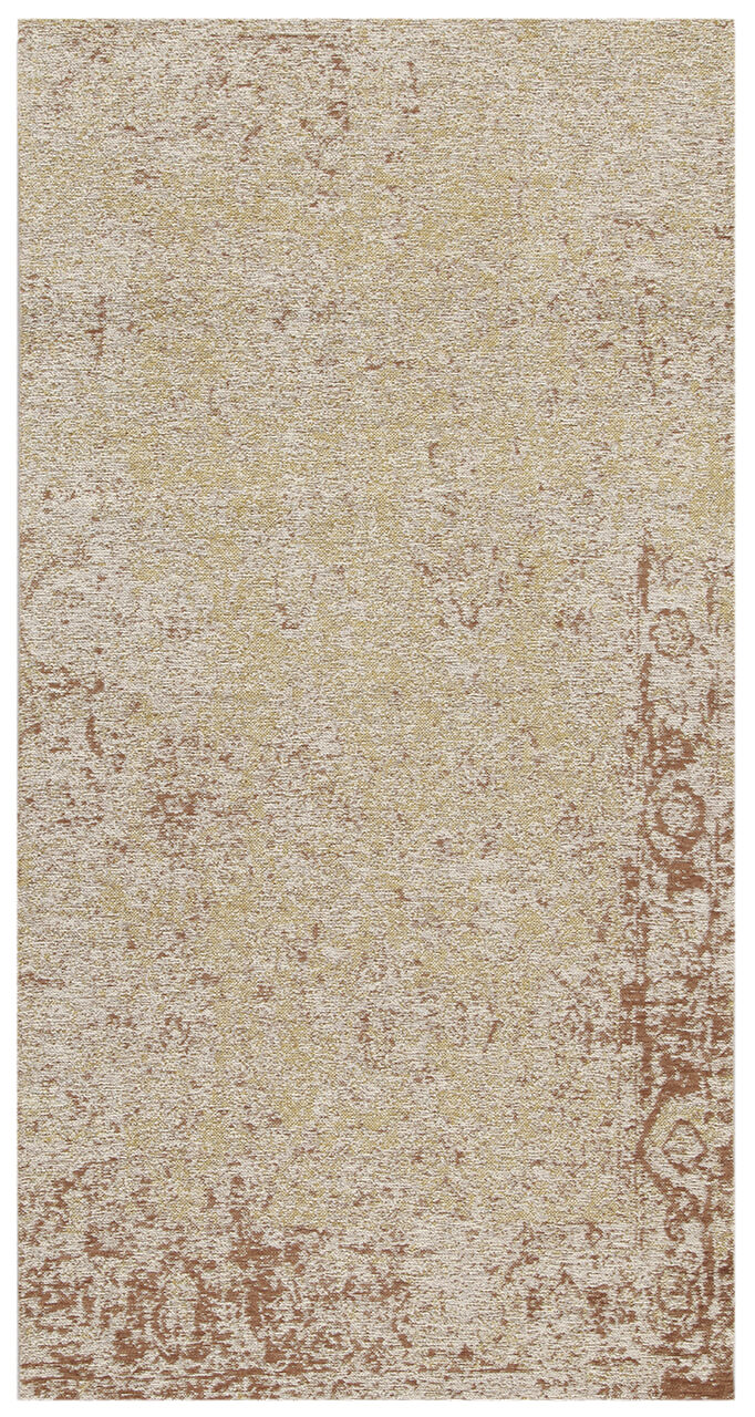 Tappeto vellutato Velluto Agra Beige - stile classico