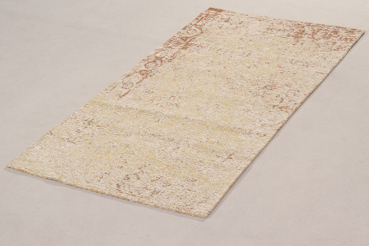 Tappeto vellutato Velluto Agra Beige - stile classico
