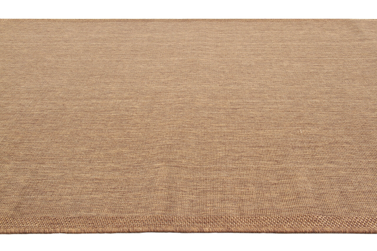 Tappeto da Esterno - Indoor/Outdoor - Beige Corda| Ideale per Terrazze, Balconi, Patio, Verande