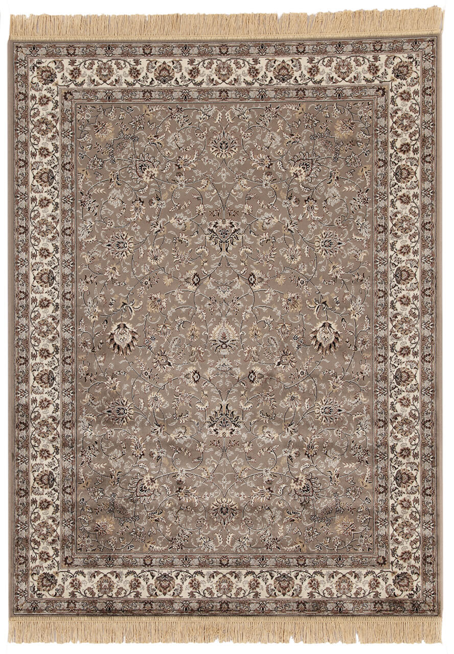 Tappeto Vintage E – Viscosa Stile Orientale – Marrone Beige