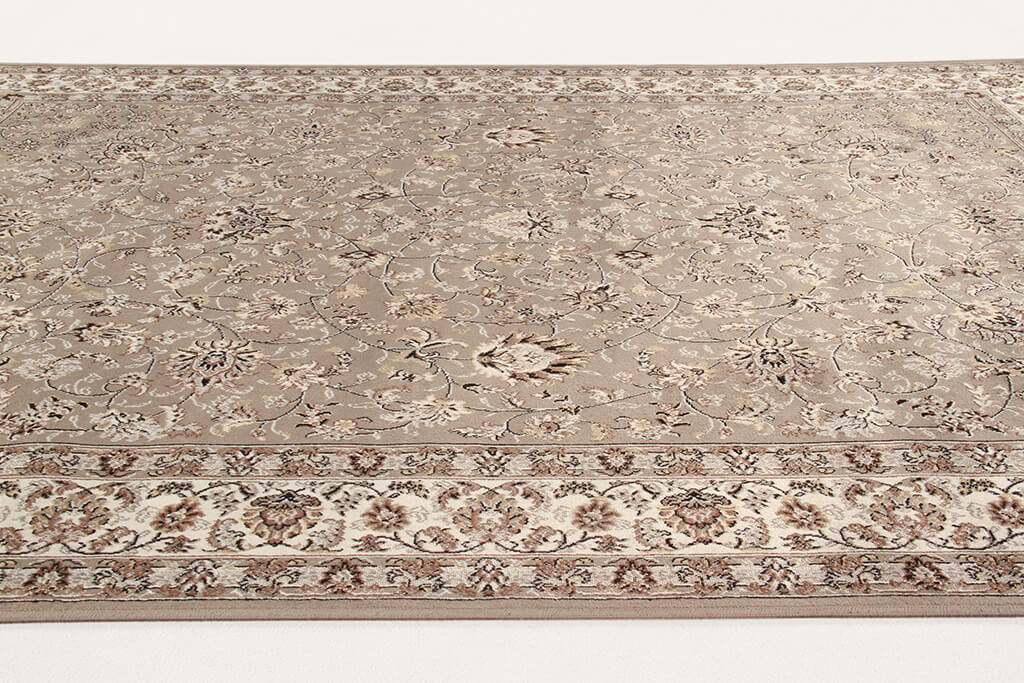 Tappeto Vintage E – Viscosa Stile Orientale – Marrone Beige