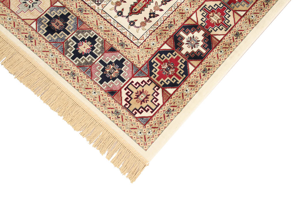 Tappeto Classico Orientale Avorio - Farshian Bachtiar Ivory - Ideale per Soggiorno, Sala da Pranzo, Camera da Letto