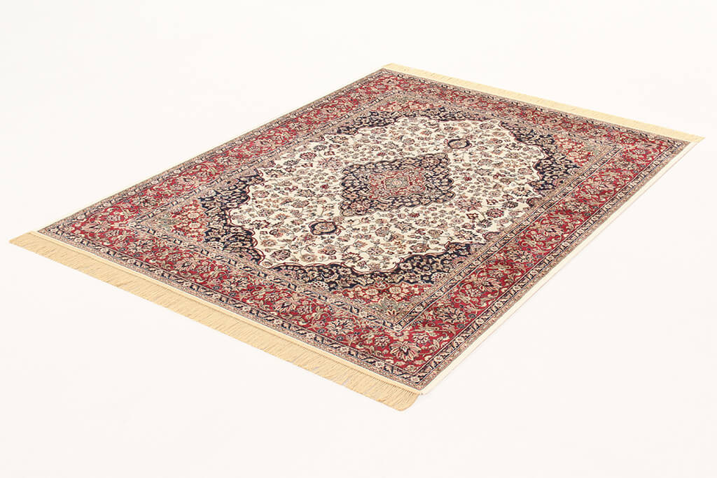 Tappeto Classico Orientale Avorio - Farshian Ivory - Ideale per Soggiorno, Sala da Pranzo, Camera da Letto