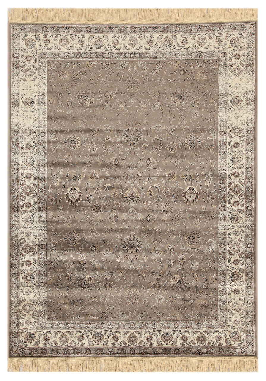 Tappeto Vintage Tabriz 1 Grey Blue – Viscosa Stile Orientale – Grigio Blu