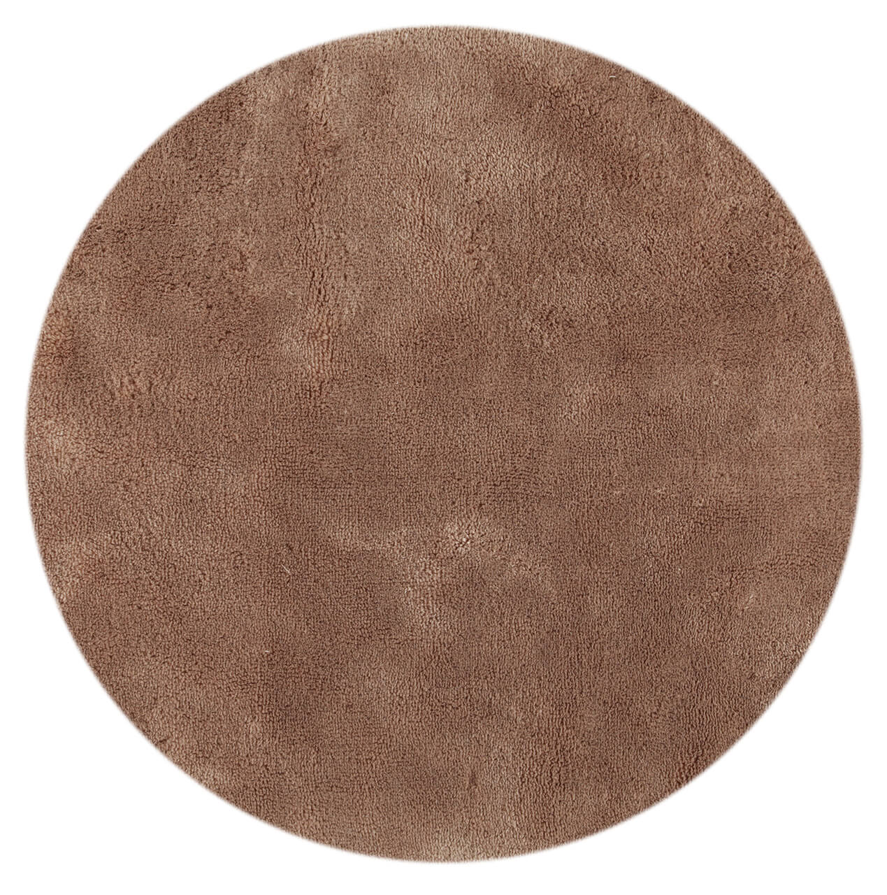 SHAGGY COCCOLE ROUND LIGHT BEIGE