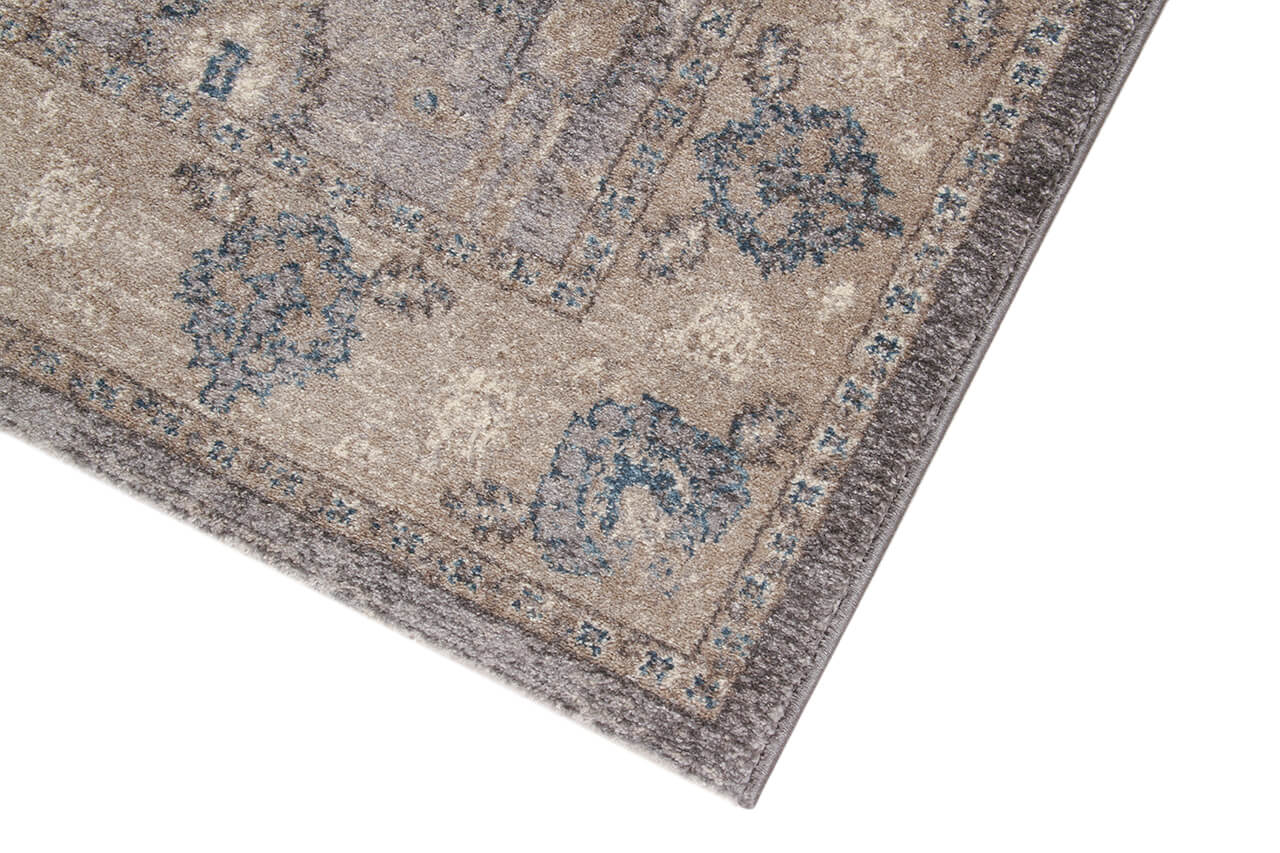 Tappeto Stile Vintage Orientale - Parma - Grigio chiaro