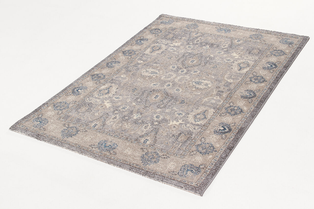 Tappeto Stile Vintage Orientale - Parma - Grigio chiaro