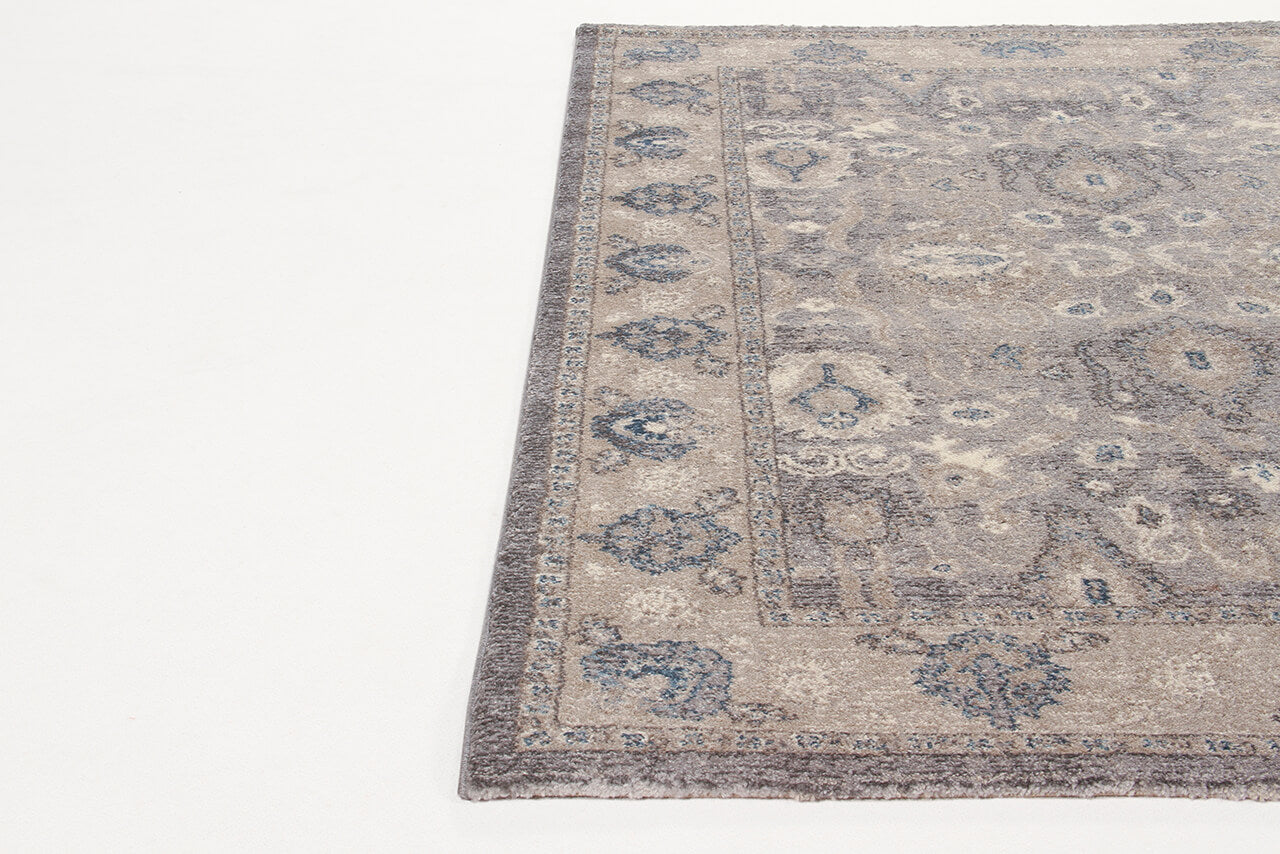 Tappeto Stile Vintage Orientale - Parma - Grigio chiaro